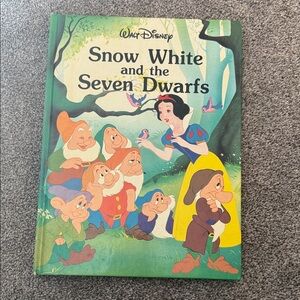 Snow White And The Seven Dwarfs Walt Disney Classic Series Book Vintage 1989